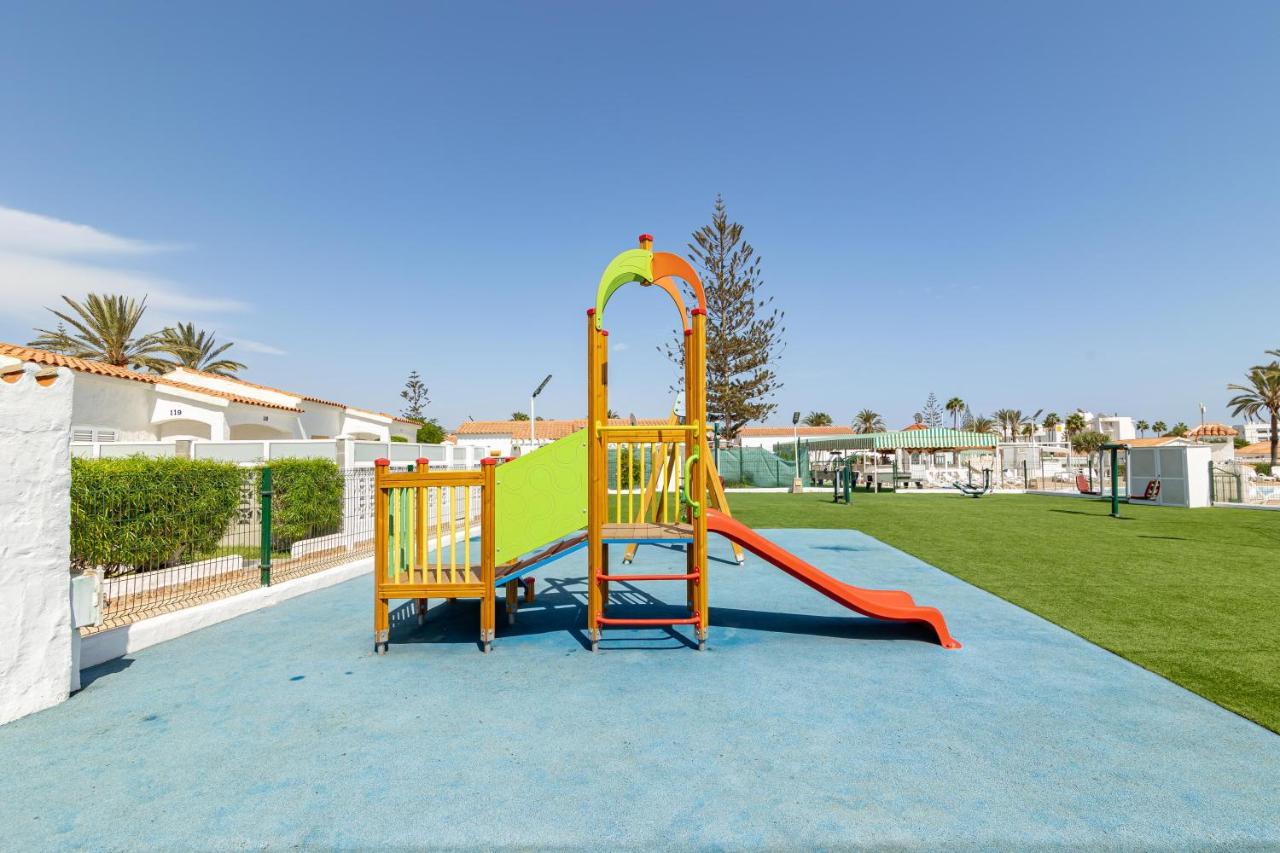 Canarian Holiday Home - Sunset Bungalow In Playa Del Ingles San Bartolome Bagian luar foto
