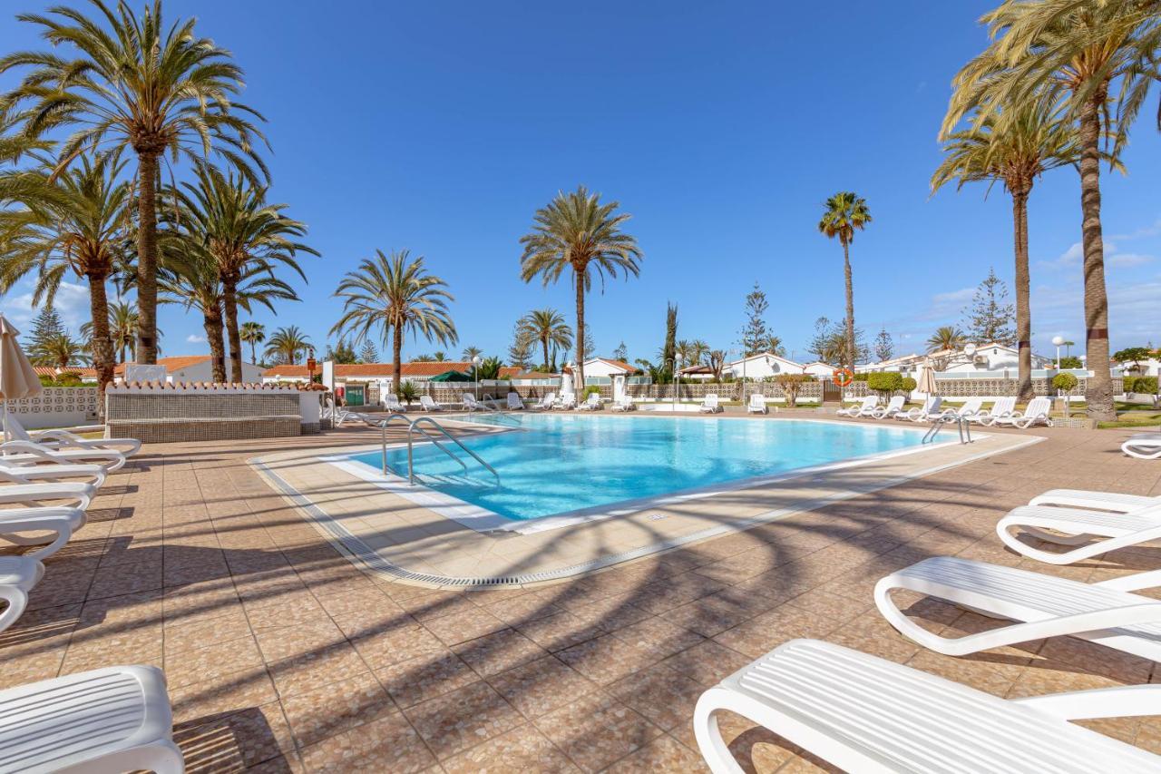 Canarian Holiday Home - Sunset Bungalow In Playa Del Ingles San Bartolome Bagian luar foto
