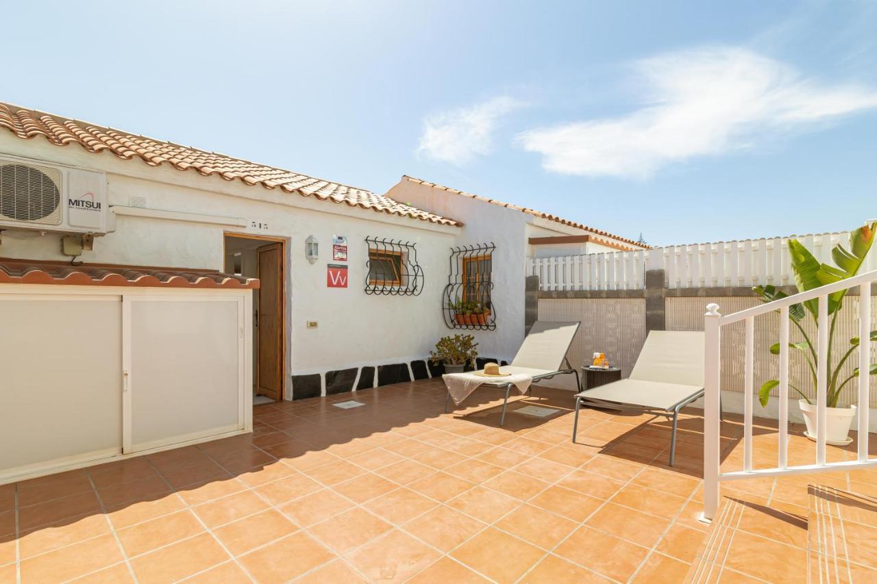 Canarian Holiday Home - Sunset Bungalow In Playa Del Ingles San Bartolome Bagian luar foto