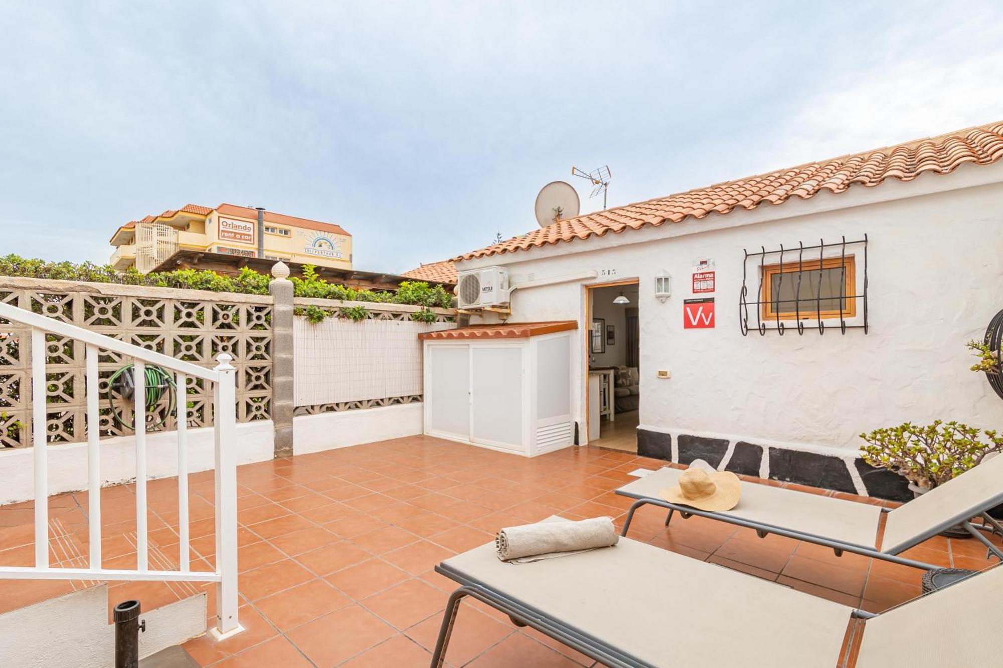 Canarian Holiday Home - Sunset Bungalow In Playa Del Ingles San Bartolome Bagian luar foto