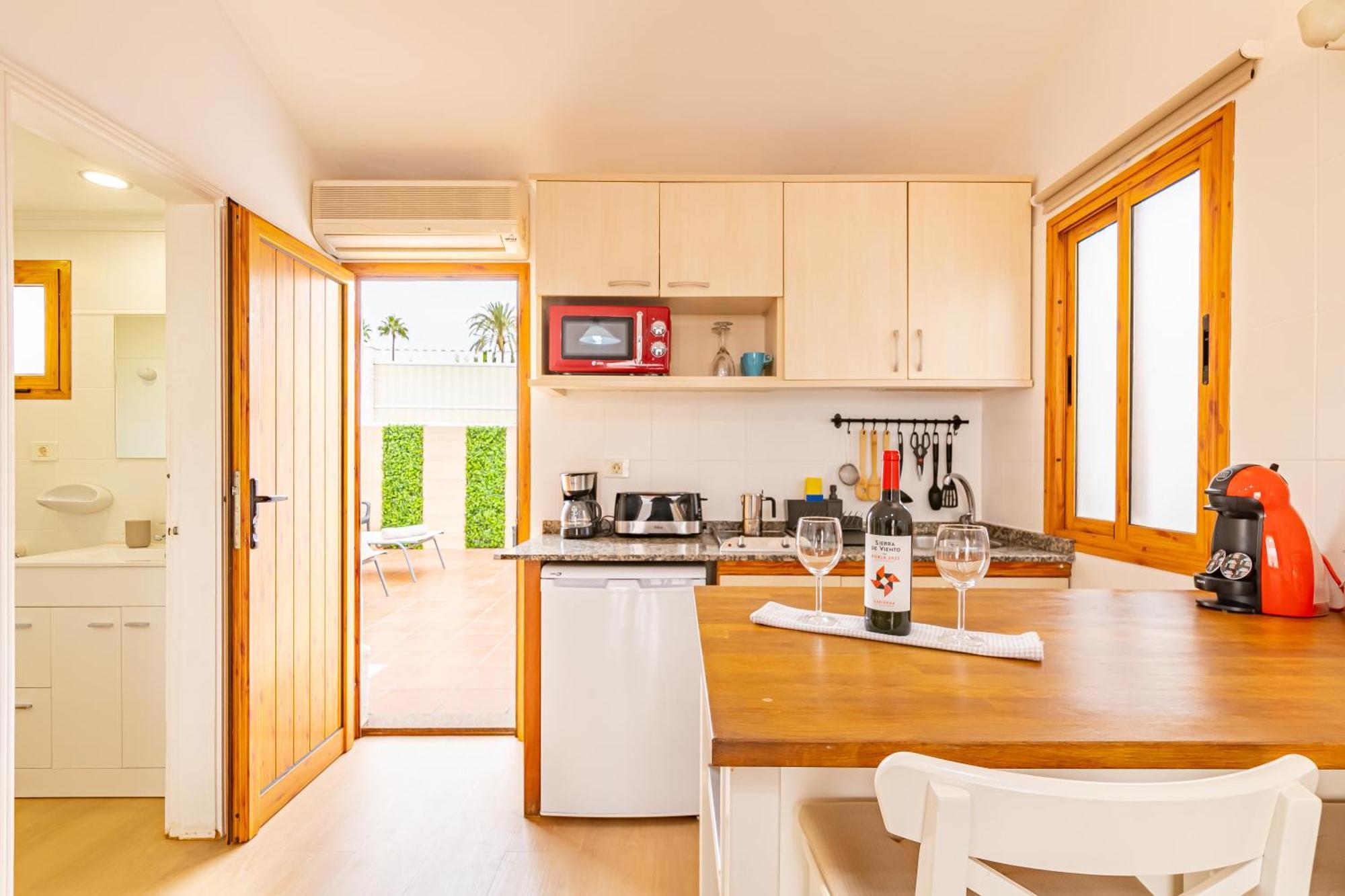 Canarian Holiday Home - Sunset Bungalow In Playa Del Ingles San Bartolome Bagian luar foto